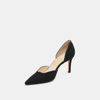 ELOY HEELS ONYX SUEDE
 – Dolce Vita | Dolce Vita