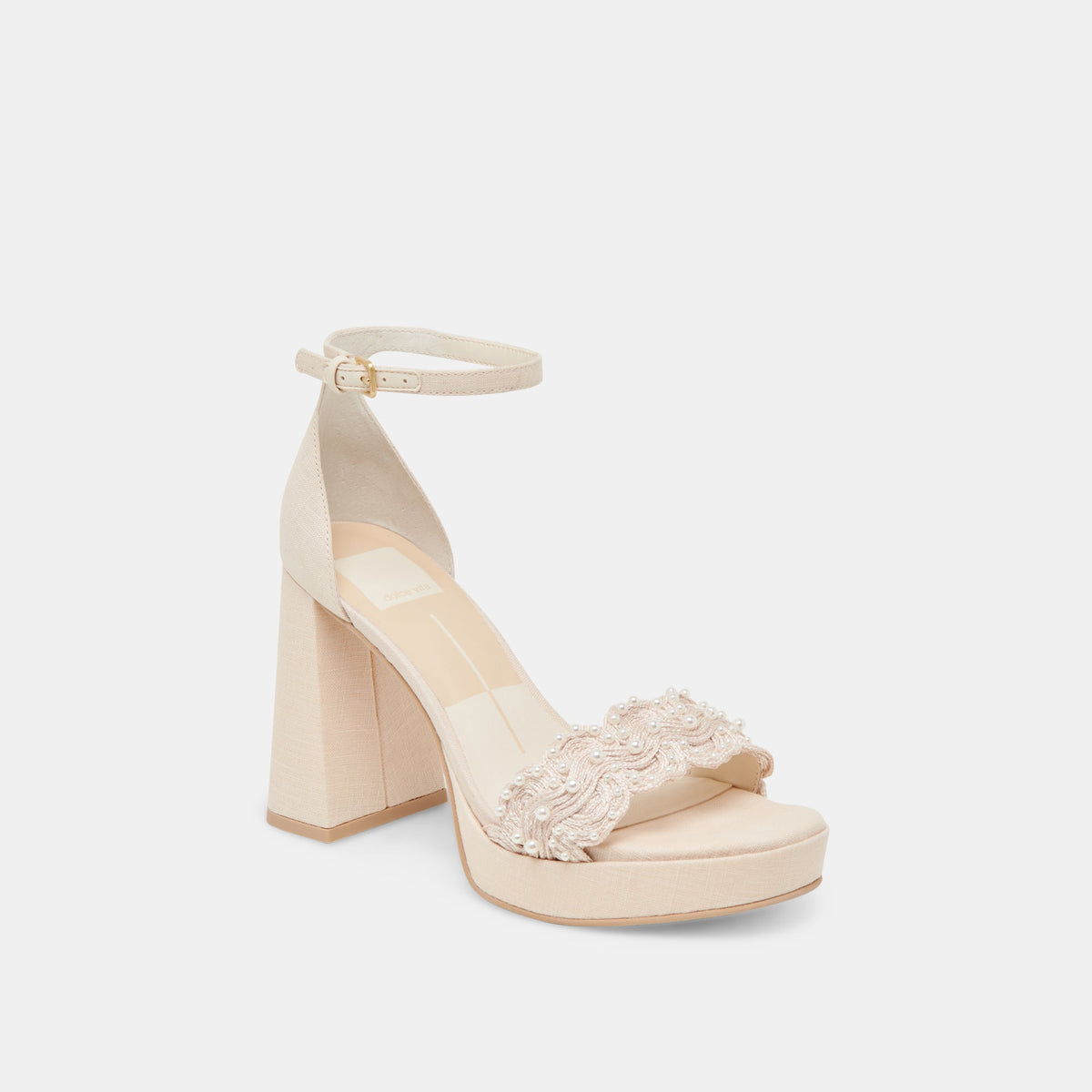 PELTIN PEARL HEELS VANILLA WOVEN RAFFIA
 – Dolce Vita | Dolce Vita