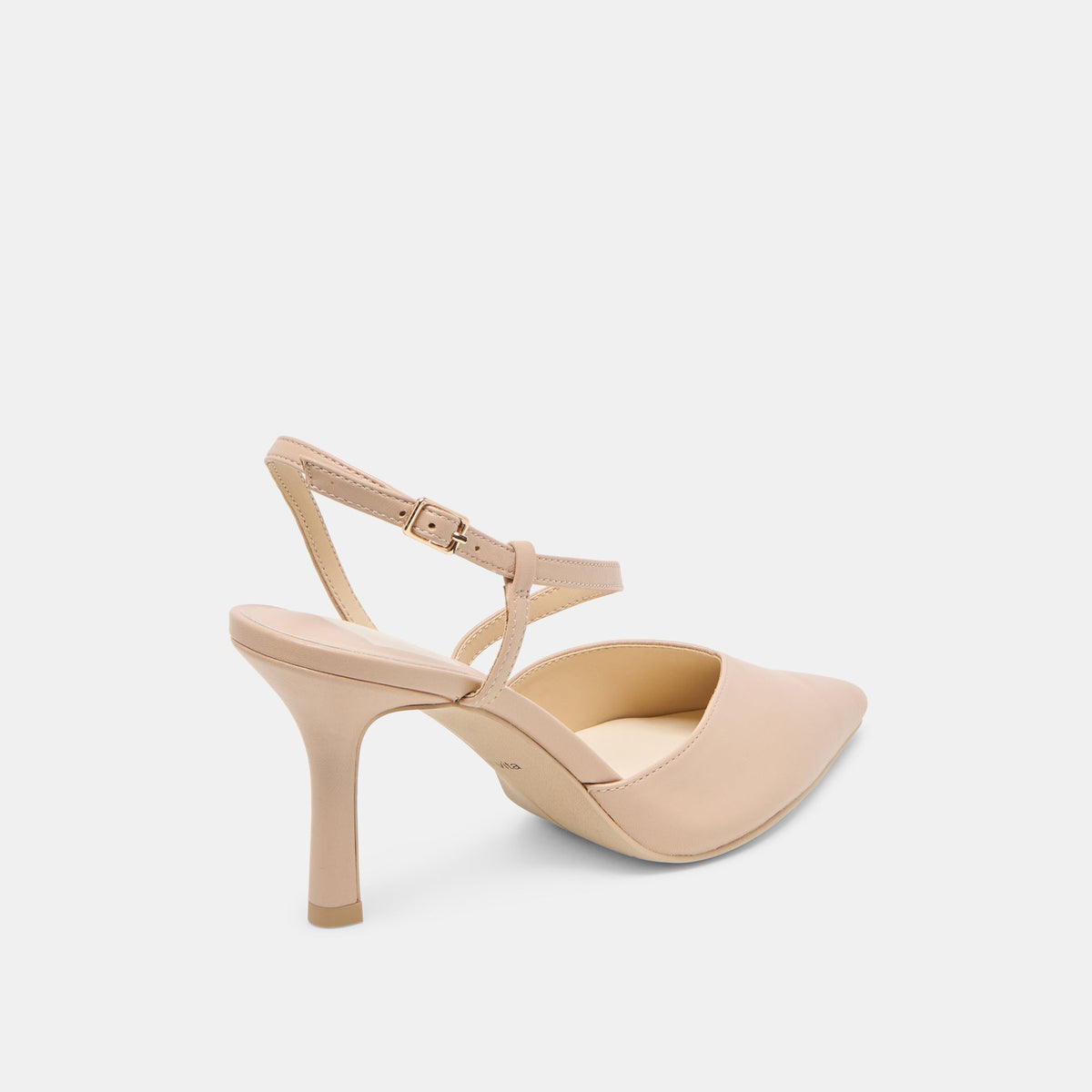 Kamra Beige Leather Heels | Dolce Vita