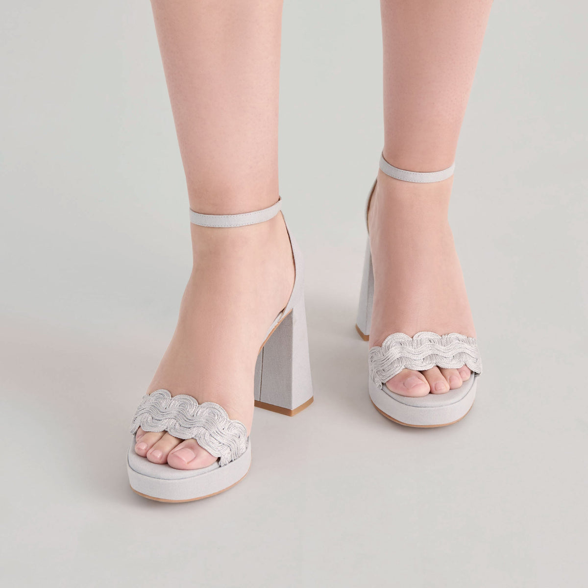 PELTIN HEELS GREY WOVEN RAFFIA
 – Dolce Vita | Dolce Vita