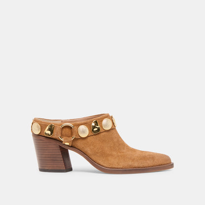 Kanyon Brown Suede Heels | Dolce Vita