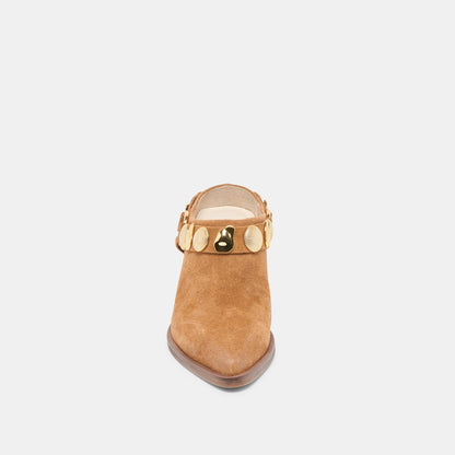 Kanyon Brown Suede Heels | Dolce Vita