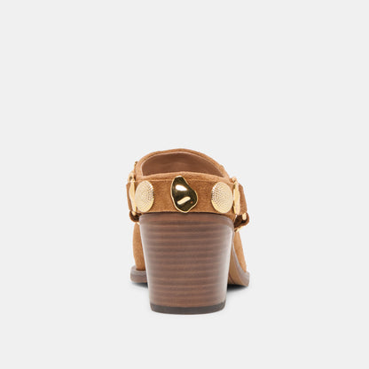 Kanyon Brown Suede Heels | Dolce Vita
