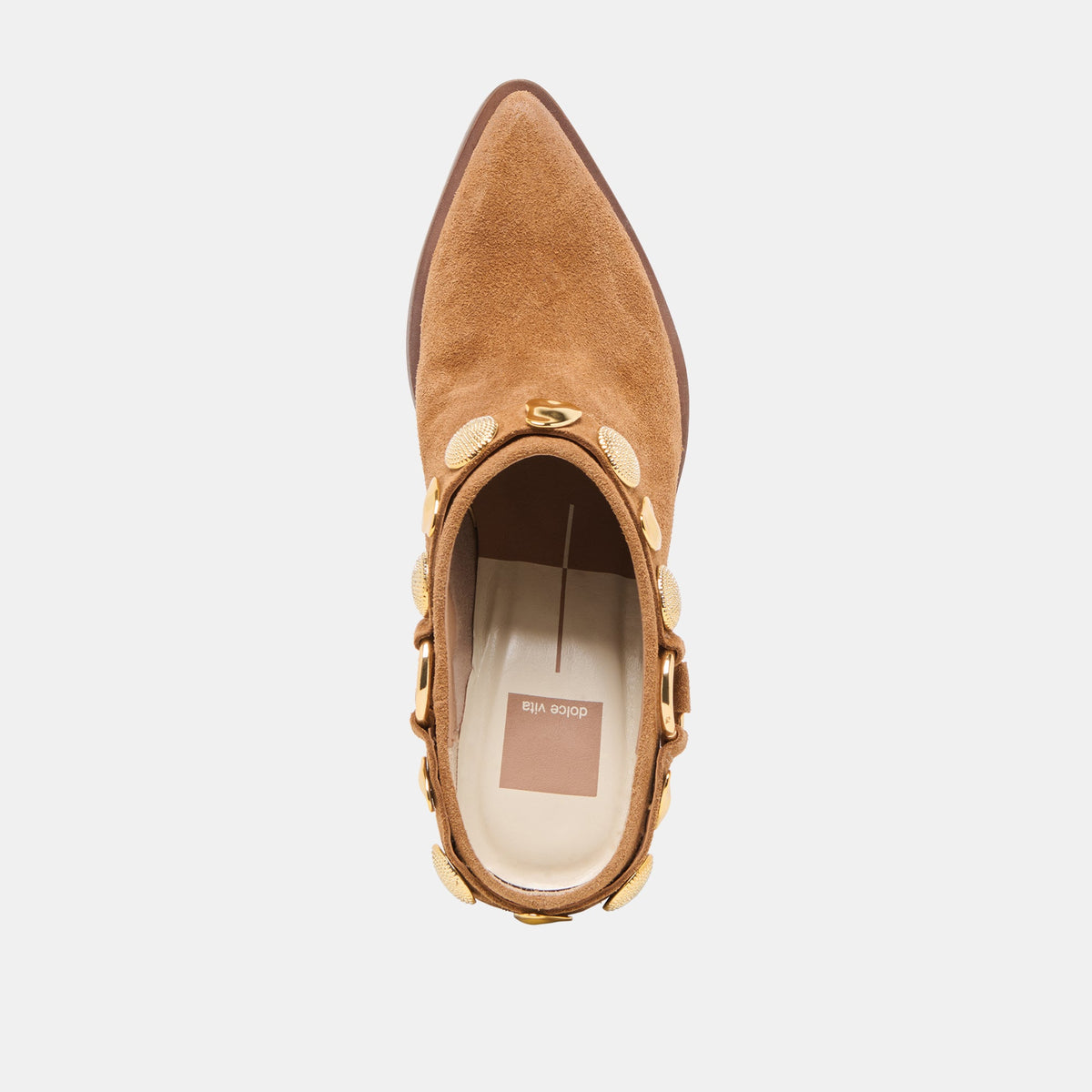 Kanyon Brown Suede Heels | Dolce Vita