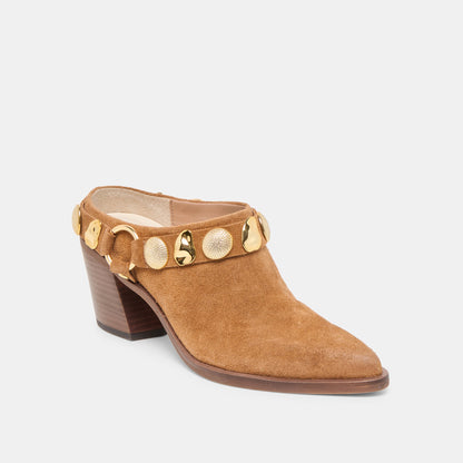 Kanyon Brown Suede Heels | Dolce Vita
