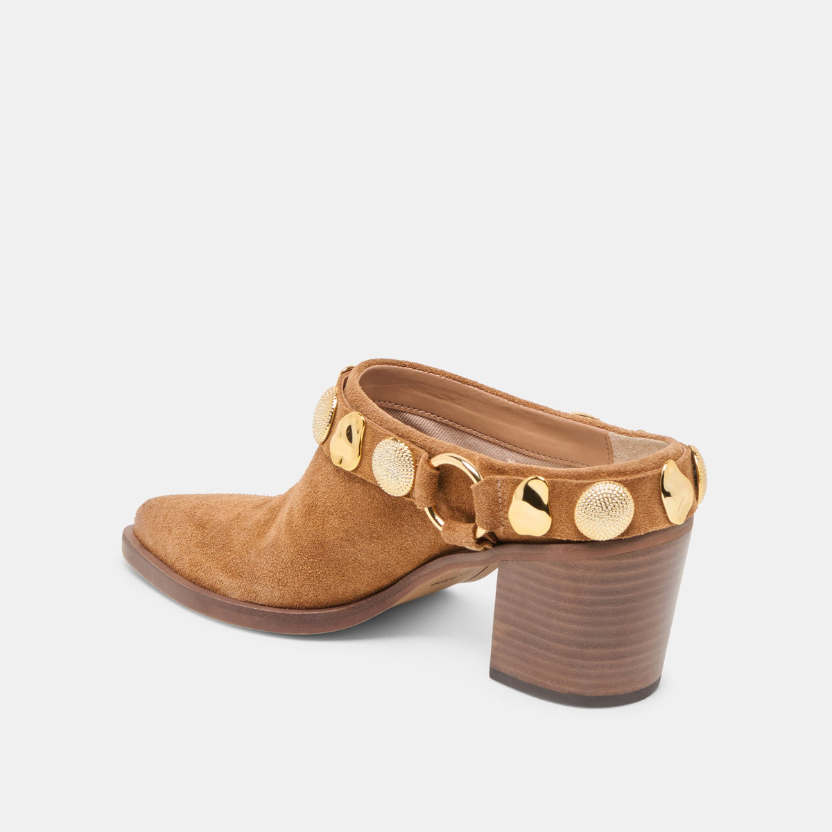 Kanyon Brown Suede Heels | Dolce Vita