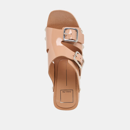Melody Tan Leather Heels | Dolce Vita