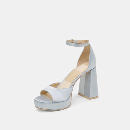 PANDRO HEELS LIGHT BLUE SATIN
 – Dolce Vita | Dolce Vita