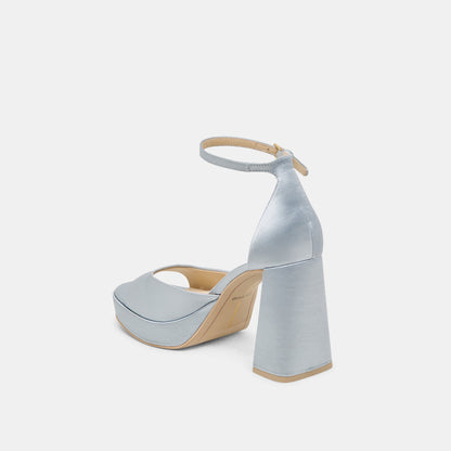 PANDRO HEELS LIGHT BLUE SATIN
 – Dolce Vita | Dolce Vita
