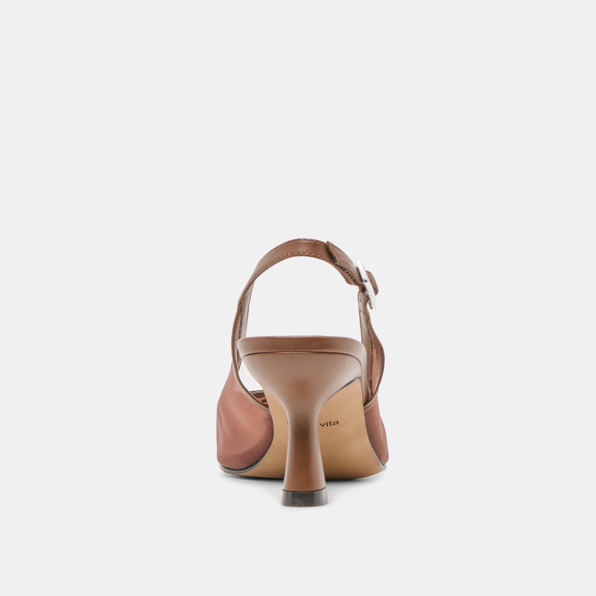 Lorine Espresso Mesh Heels | Dolce Vita