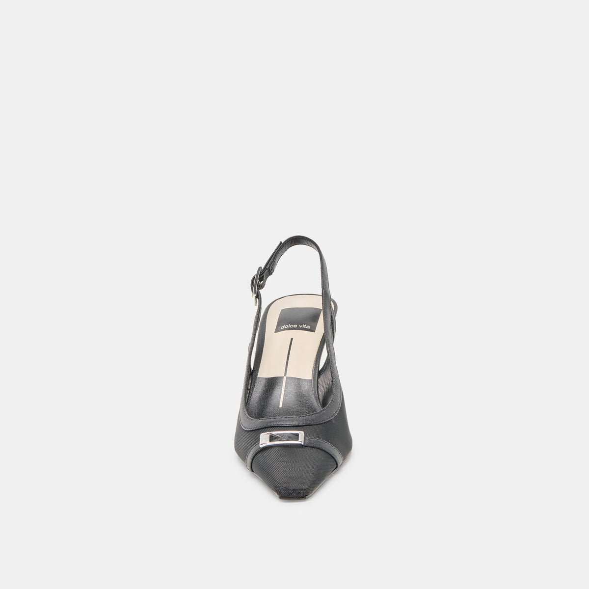 Lorine Onyx Mesh Heels | Dolce Vita