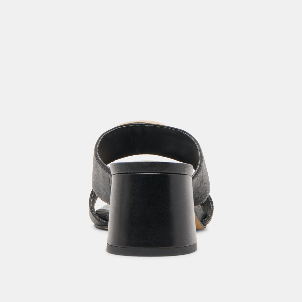 Barnet Black Leather Heels | Dolce Vita