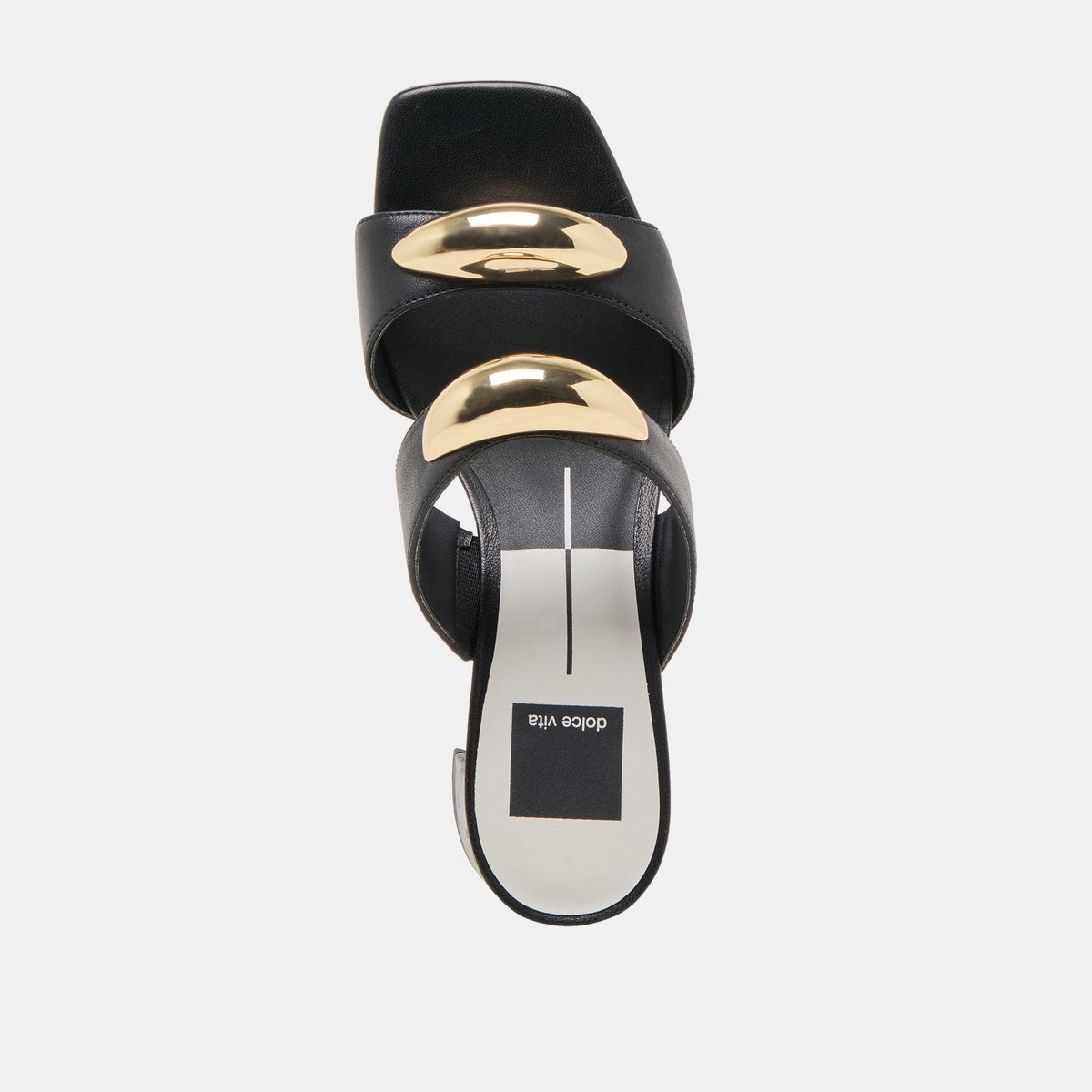 Barnet Black Leather Heels | Dolce Vita