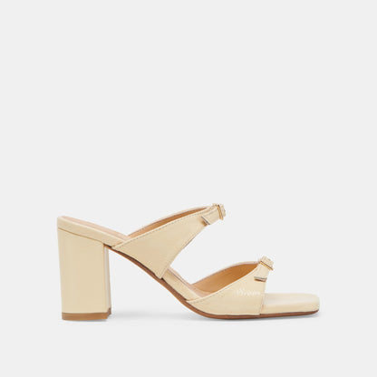 SHANE HEELS LIGHT YELLOW CRINKLE PATENT
 – Dolce Vita | Dolce Vita