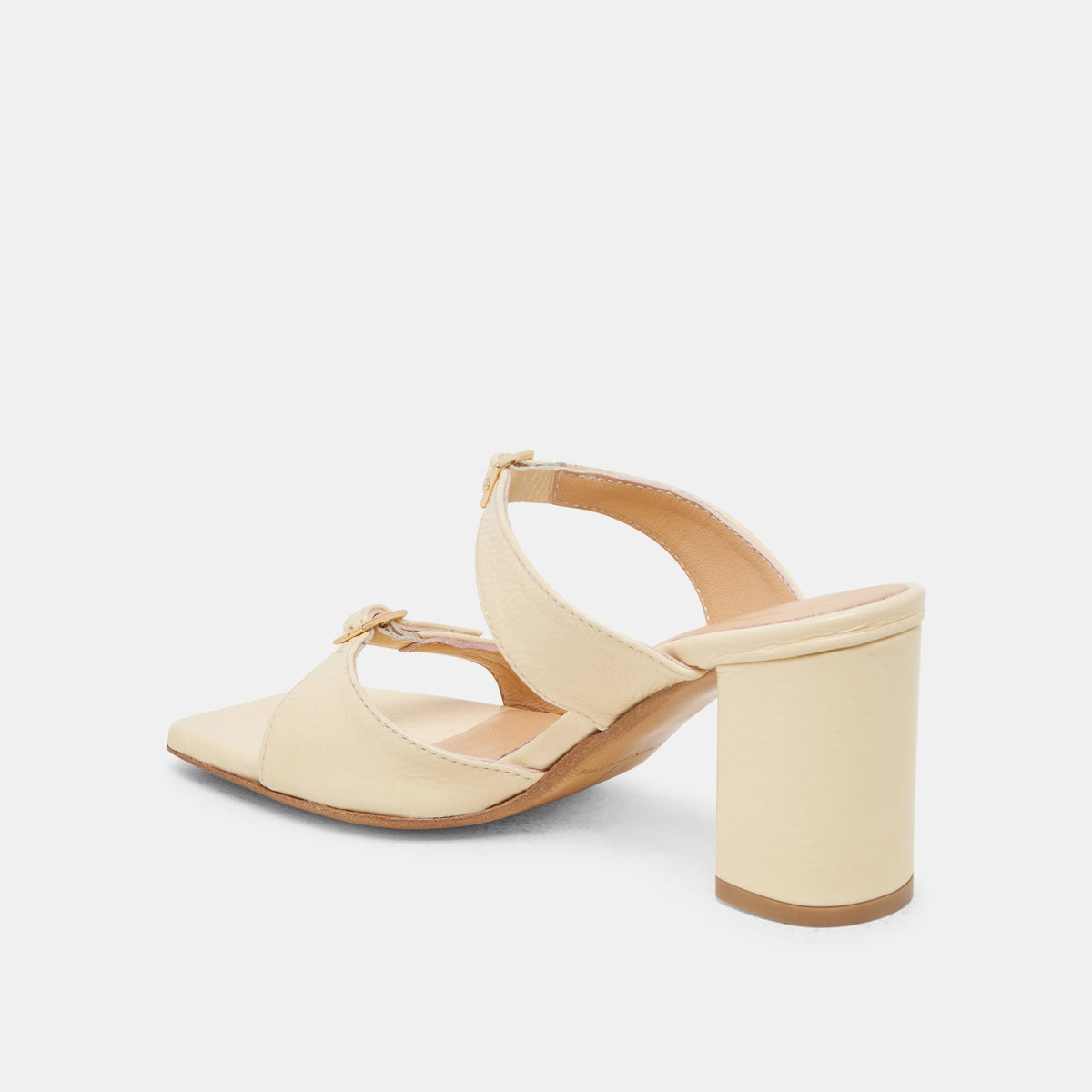 SHANE HEELS LIGHT YELLOW CRINKLE PATENT
 – Dolce Vita | Dolce Vita