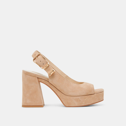 FLORES HEELS BAMBOO SUEDE
 – Dolce Vita | Dolce Vita