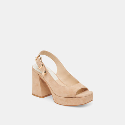 FLORES HEELS BAMBOO SUEDE
 – Dolce Vita | Dolce Vita