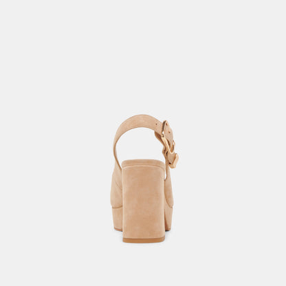 FLORES HEELS BAMBOO SUEDE
 – Dolce Vita | Dolce Vita