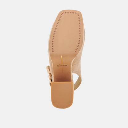 FLORES HEELS BAMBOO SUEDE
 – Dolce Vita | Dolce Vita