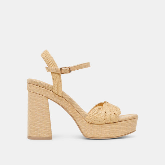 TINAYA HEELS LT NATURAL RAFFIA
 – Dolce Vita | Dolce Vita