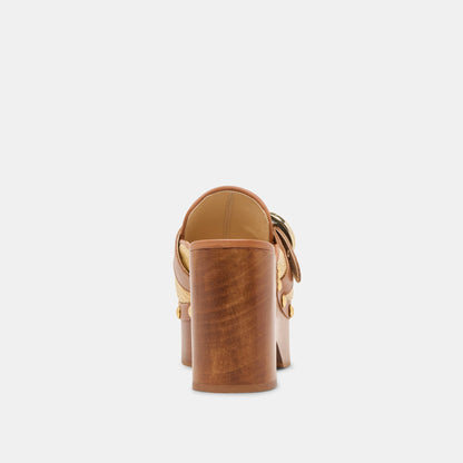 Debrah Lt Natural Raffia Clogs | Dolce Vita
