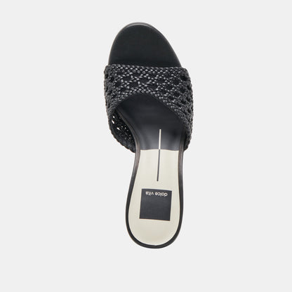 MARGOE HEELS BLACK WOVEN STELLA
 – Dolce Vita | Dolce Vita