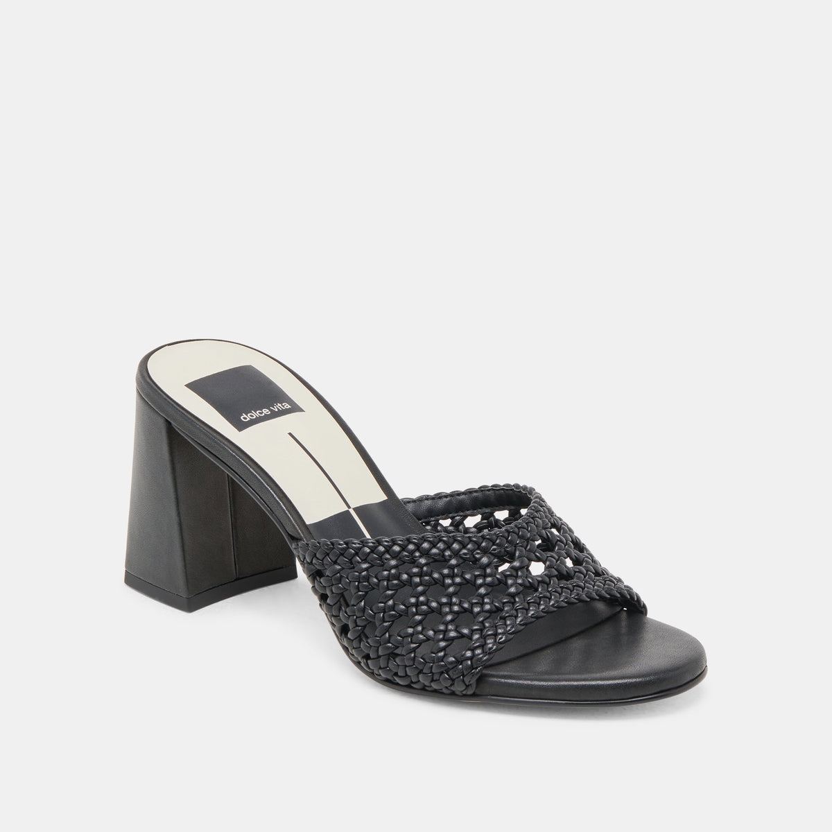 MARGOE HEELS BLACK WOVEN STELLA
 – Dolce Vita | Dolce Vita