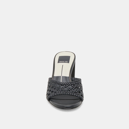 MARGOE HEELS BLACK WOVEN STELLA
 – Dolce Vita | Dolce Vita