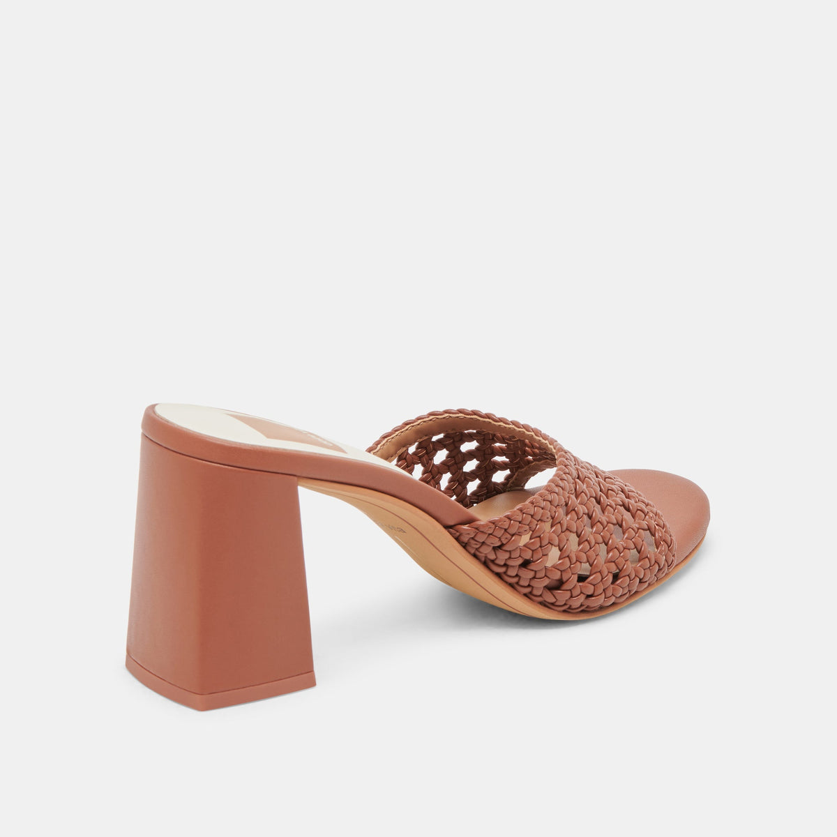 MARGOE HEELS COGNAC WOVEN STELLA
 – Dolce Vita | Dolce Vita