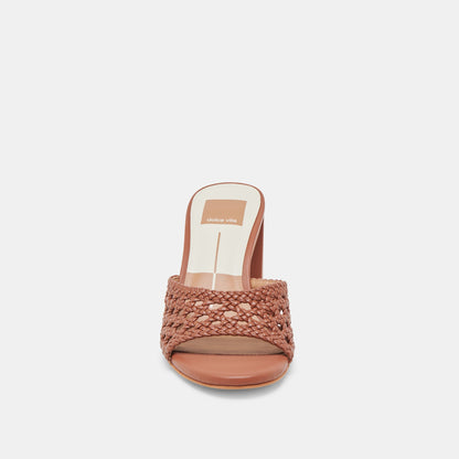 MARGOE HEELS COGNAC WOVEN STELLA
 – Dolce Vita | Dolce Vita