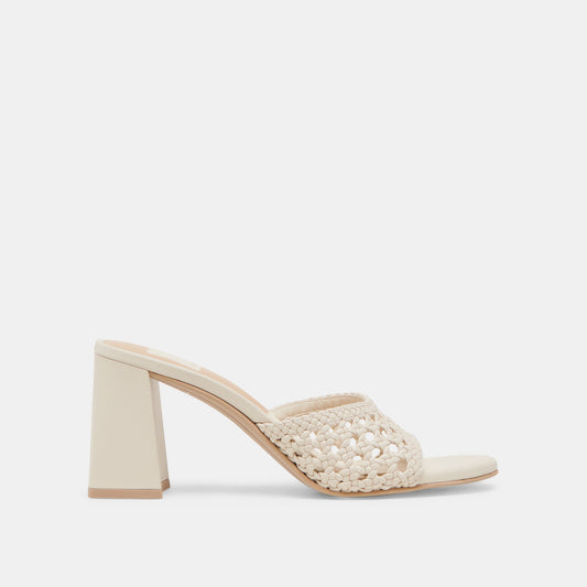 MARGOE HEELS CREME WOVEN STELLA
 – Dolce Vita | Dolce Vita