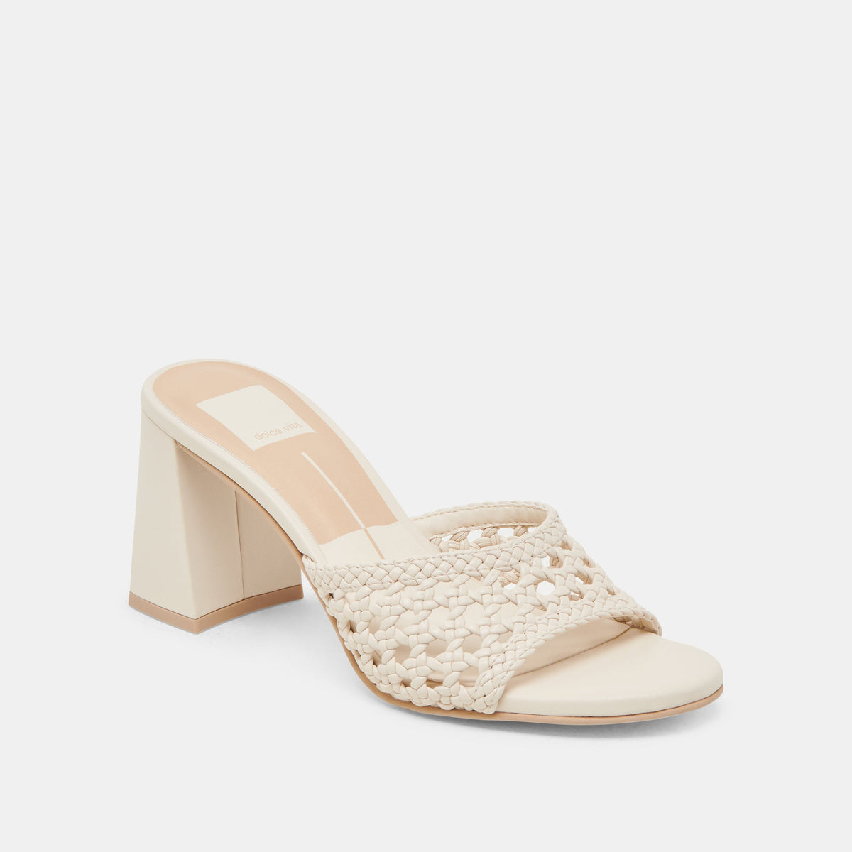 MARGOE HEELS CREME WOVEN STELLA
 – Dolce Vita | Dolce Vita