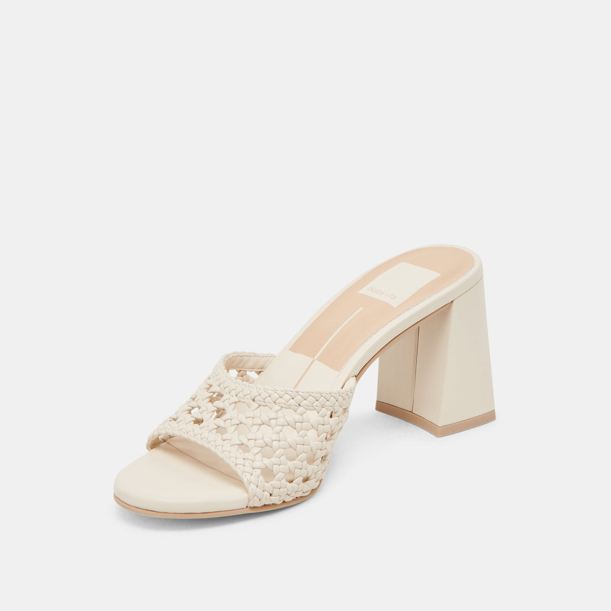 MARGOE HEELS CREME WOVEN STELLA
 – Dolce Vita | Dolce Vita