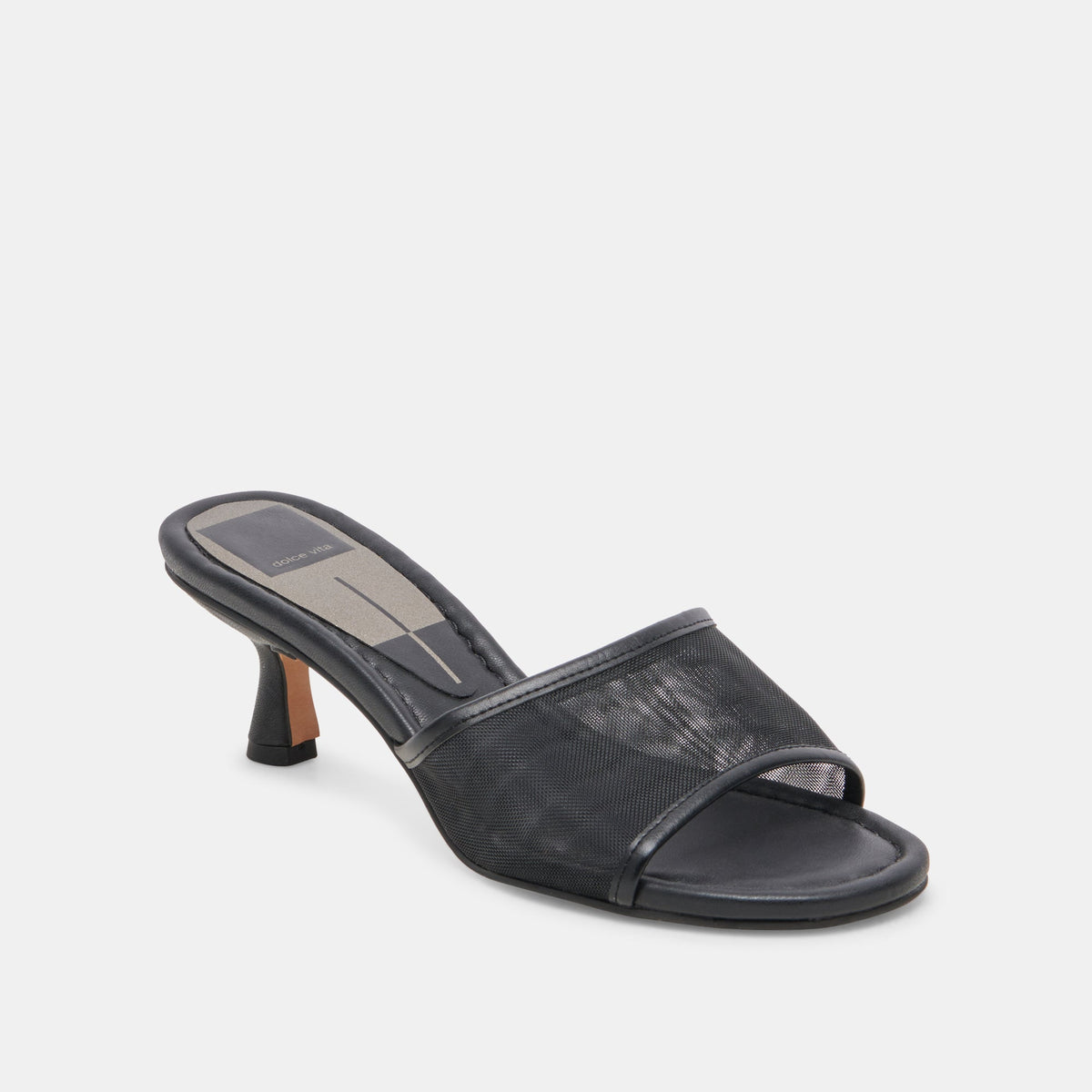 MEEZA HEELS ONYX MESH
 – Dolce Vita | Dolce Vita
