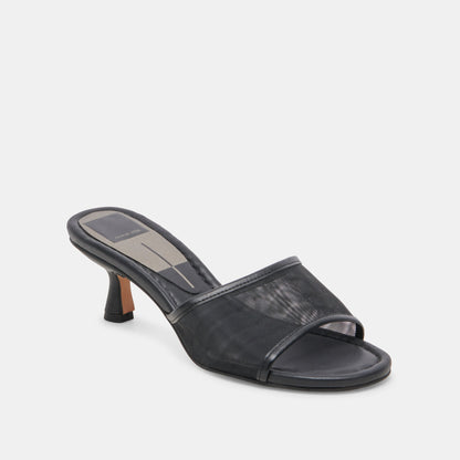 MEEZA HEELS ONYX MESH
 – Dolce Vita | Dolce Vita