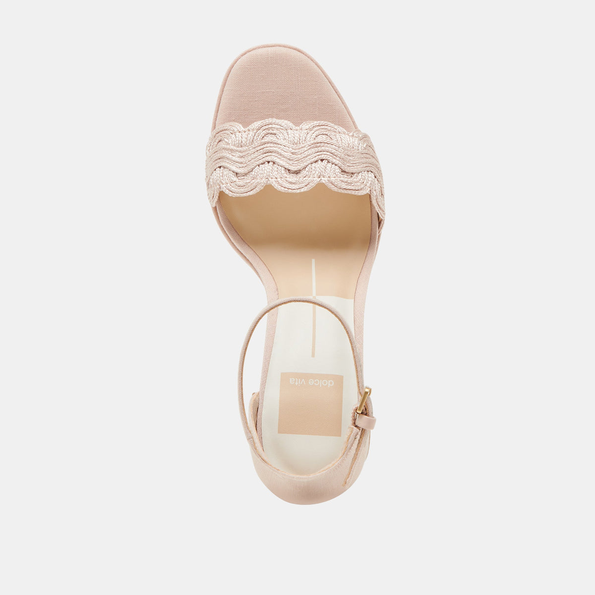 PELTIN HEELS LIGHT PINK WOVEN RAFFIA
 – Dolce Vita | Dolce Vita