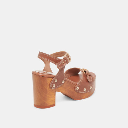 YANDY HEELS COGNAC LEATHER
 – Dolce Vita | Dolce Vita