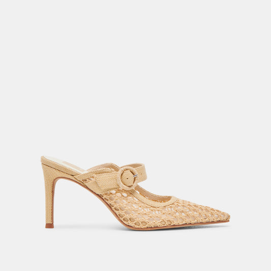 KEEKEE HEELS LT NATURAL WOVEN RAFFIA
 – Dolce Vita | Dolce Vita
