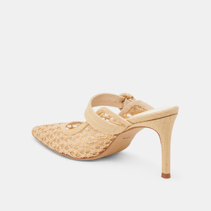 KEEKEE HEELS LT NATURAL WOVEN RAFFIA
 – Dolce Vita | Dolce Vita