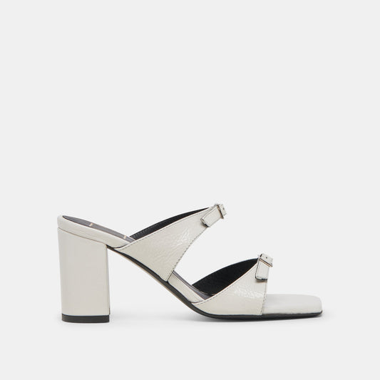 SHANE HEELS OFF WHITE CRINKLE PATENT
 – Dolce Vita | Dolce Vita