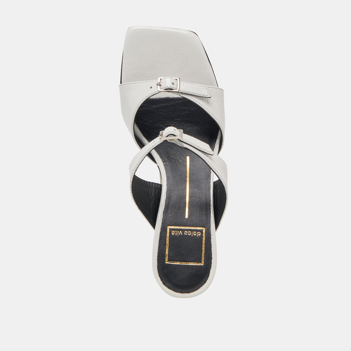 SHANE HEELS OFF WHITE CRINKLE PATENT
 – Dolce Vita | Dolce Vita
