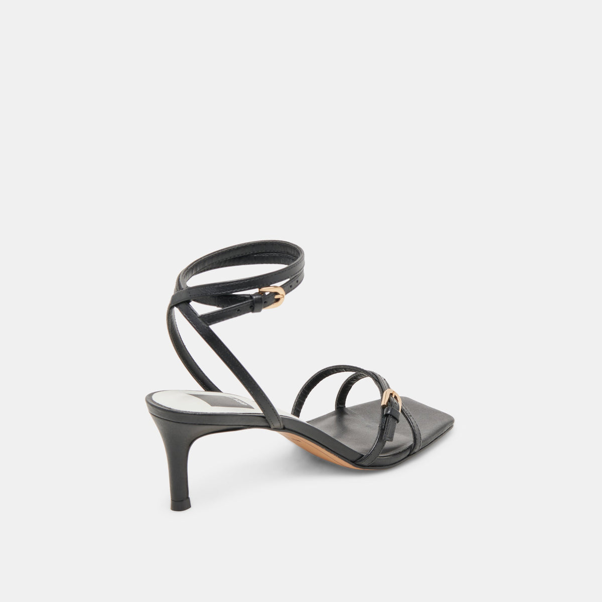 BAMBY HEELS BLACK LEATHER
 – Dolce Vita | Dolce Vita