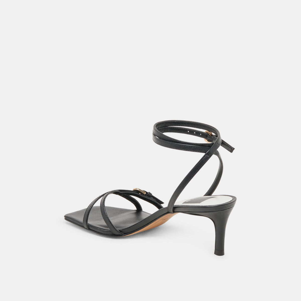 BAMBY HEELS BLACK LEATHER
 – Dolce Vita | Dolce Vita