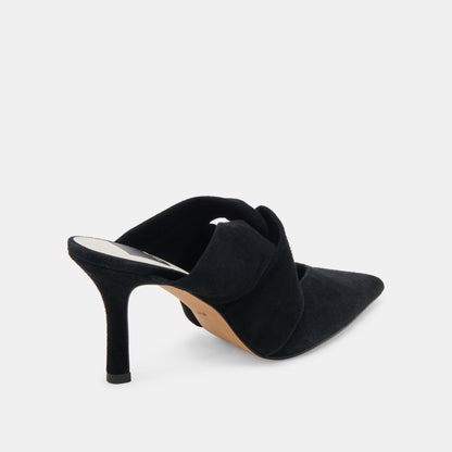 KELSY HEELS ONYX SUEDE
 – Dolce Vita | Dolce Vita