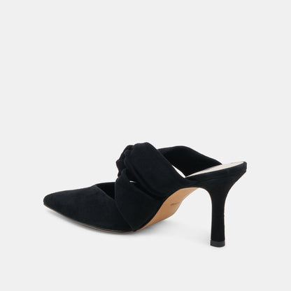 KELSY HEELS ONYX SUEDE
 – Dolce Vita | Dolce Vita