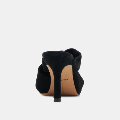 KELSY HEELS ONYX SUEDE
 – Dolce Vita | Dolce Vita