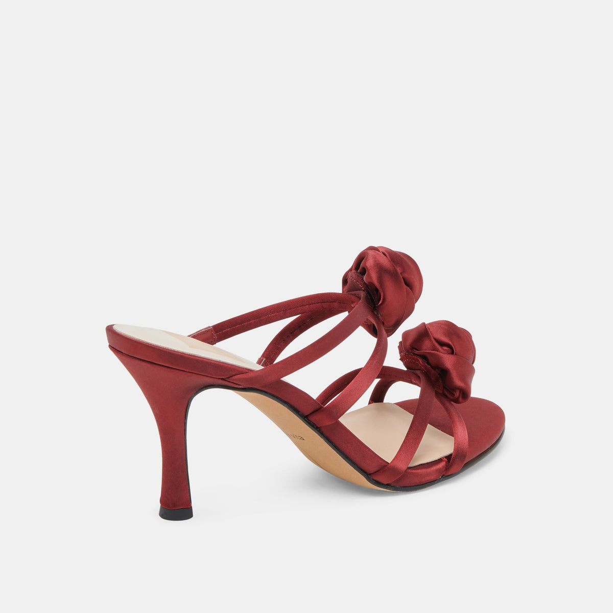 LINZY HEELS WINE SATIN
 – Dolce Vita | Dolce Vita