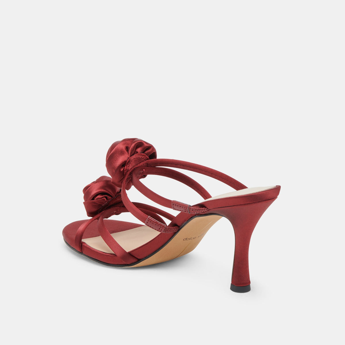 LINZY HEELS WINE SATIN
 – Dolce Vita | Dolce Vita