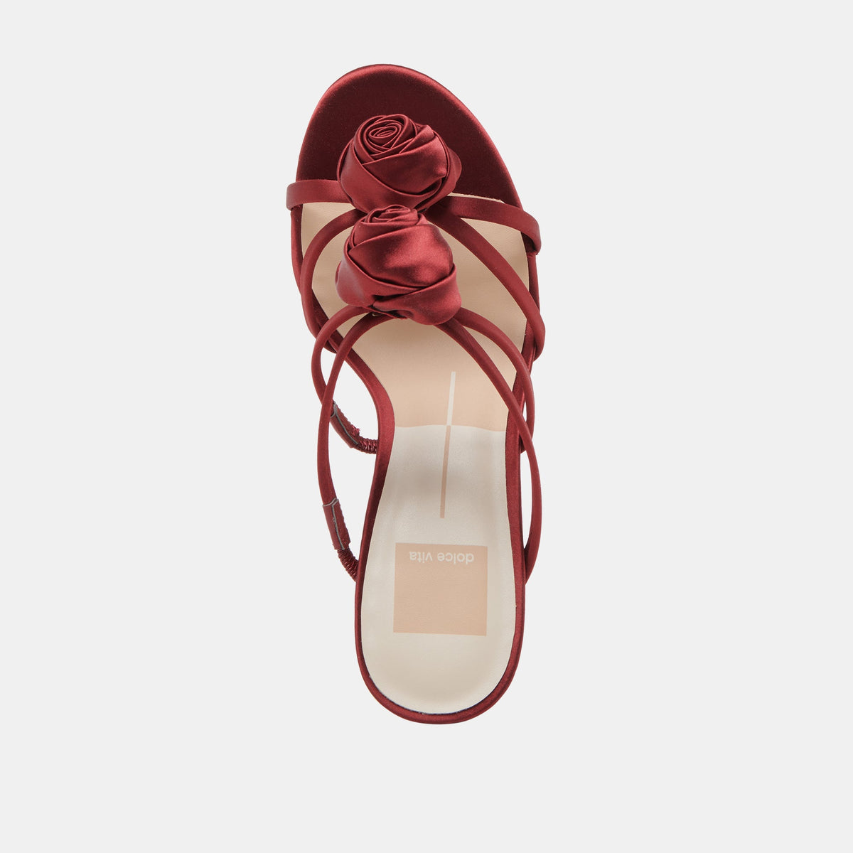 LINZY HEELS WINE SATIN
 – Dolce Vita | Dolce Vita