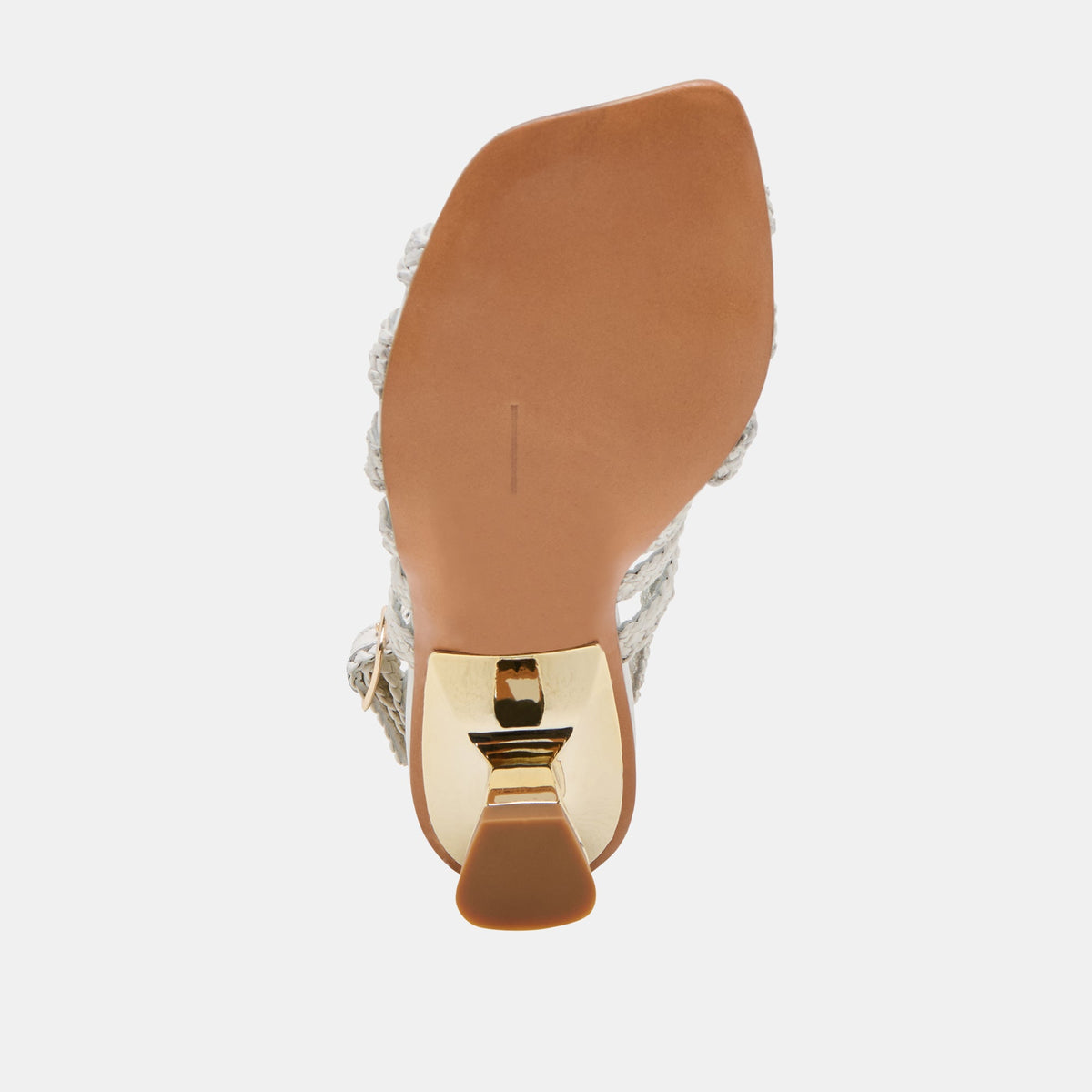 SICILY HEELS WHITE WOVEN LEATHER
 – Dolce Vita | Dolce Vita
